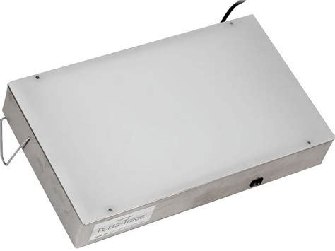 porta trace stainless light box